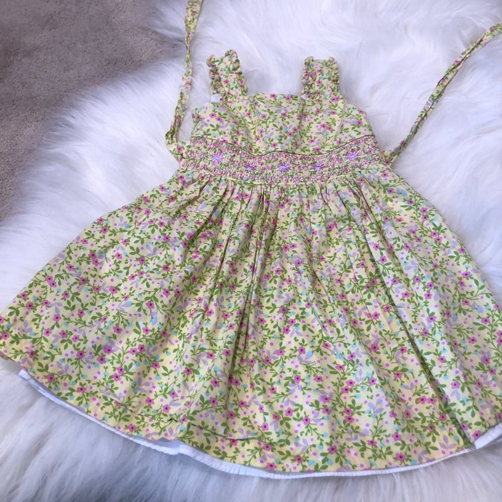 Bonnie Jean Yellow Spring Dress